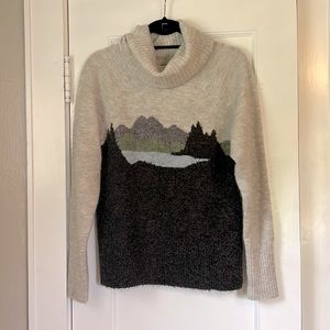 NWT LLBean Cowl Neck Sweater - size Small